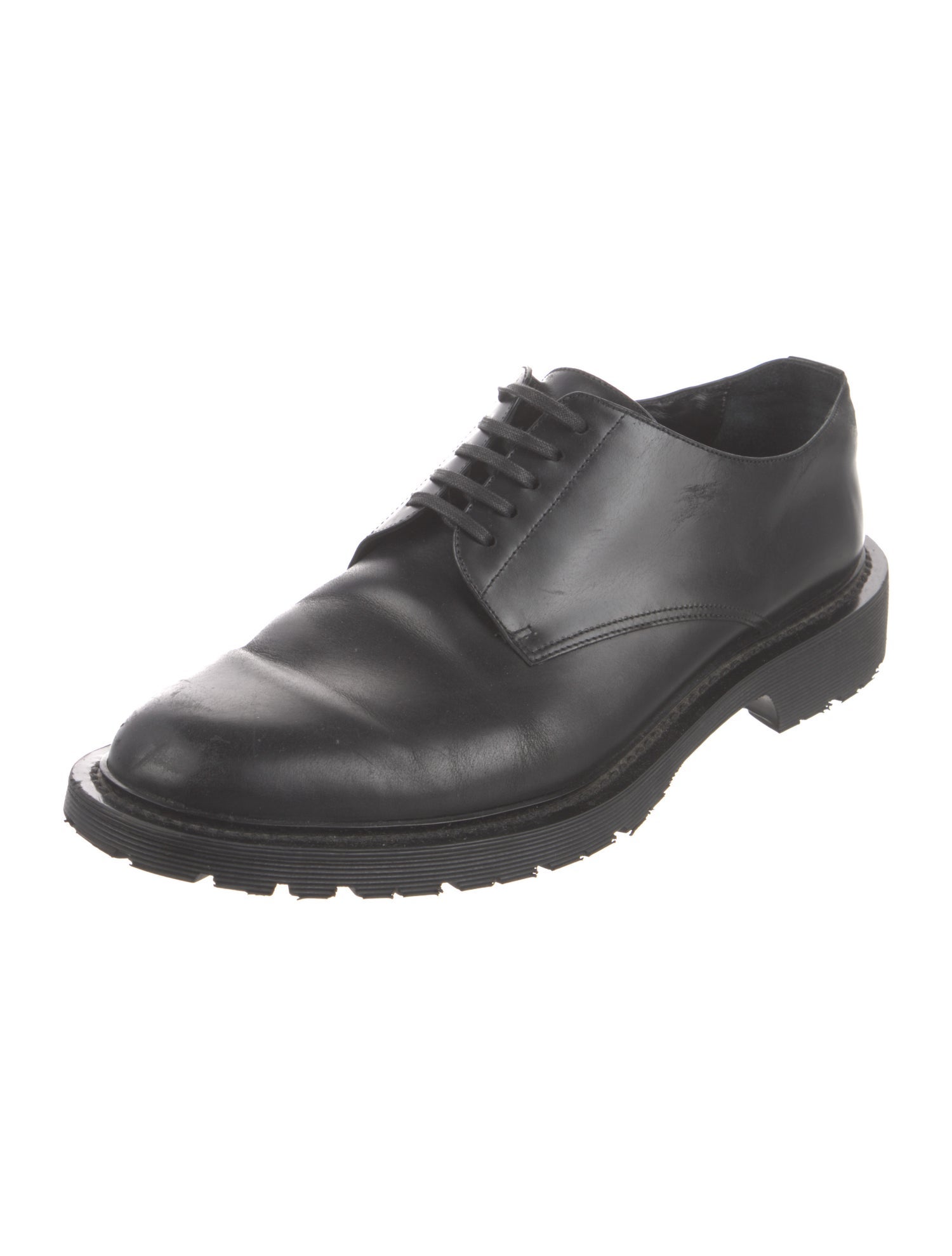 Saint Laurent Leather Derby Shoes